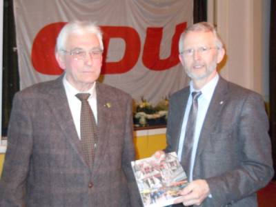 Mitgliederversammlung - Ehrung Heinrich Habe für 60 Jahre CDU Mitgliedschaft